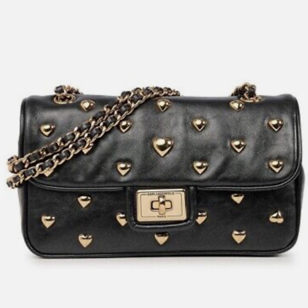 NWOT Karl Lagerfeld Paris Agyness Shoulder Bag